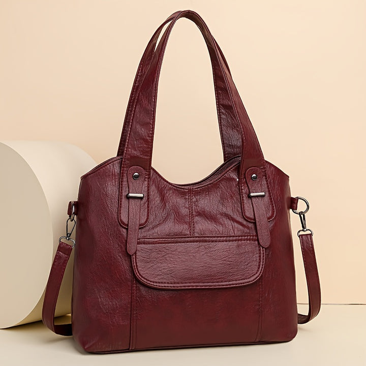 Audrey | Classic Leather Tote