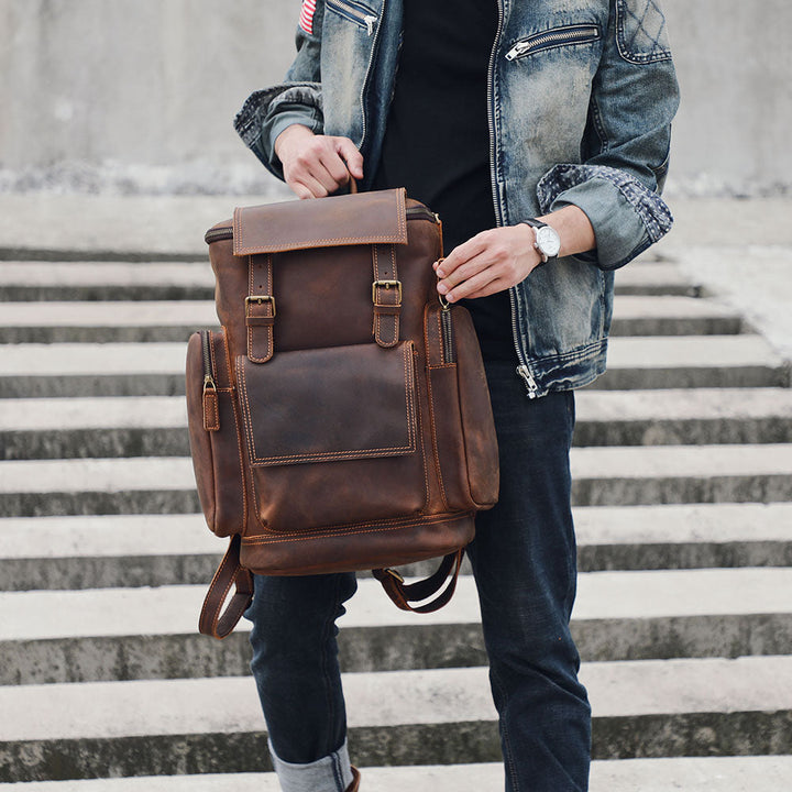 Griffin | Vintage Leather Backpack