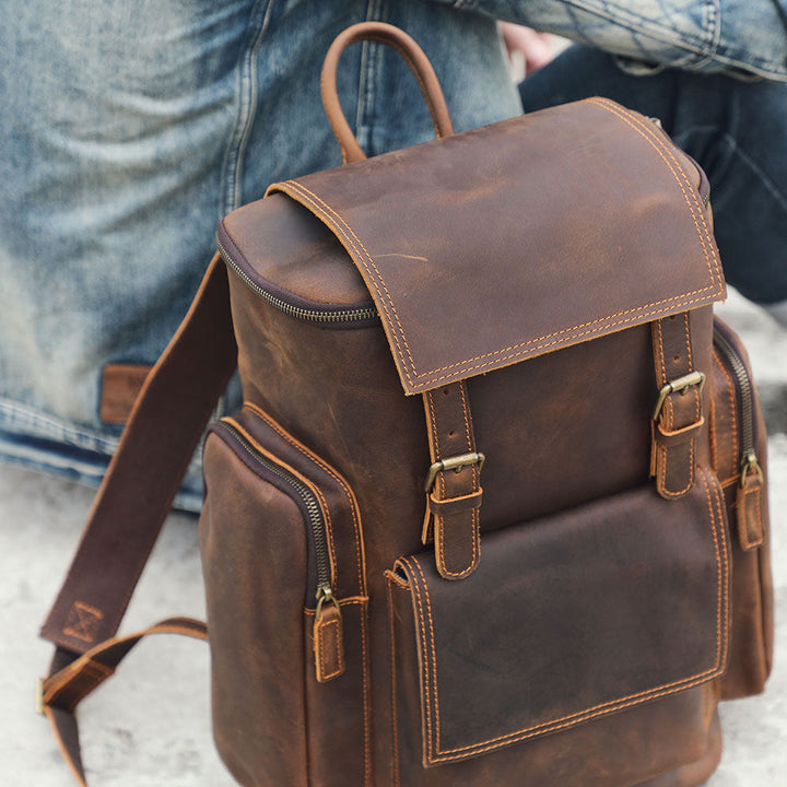 Griffin | Vintage Leather Backpack