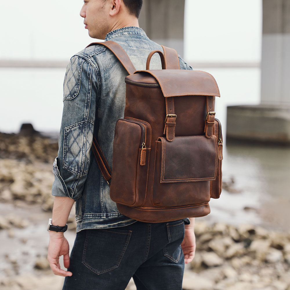 Griffin | Vintage Leather Backpack