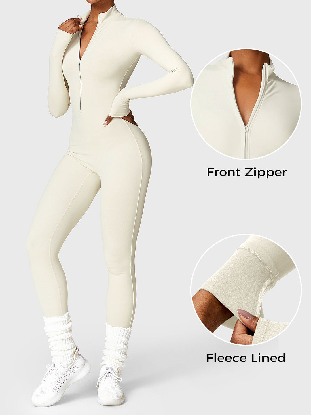 BellaFit | Fleece Winter Jumpsuit